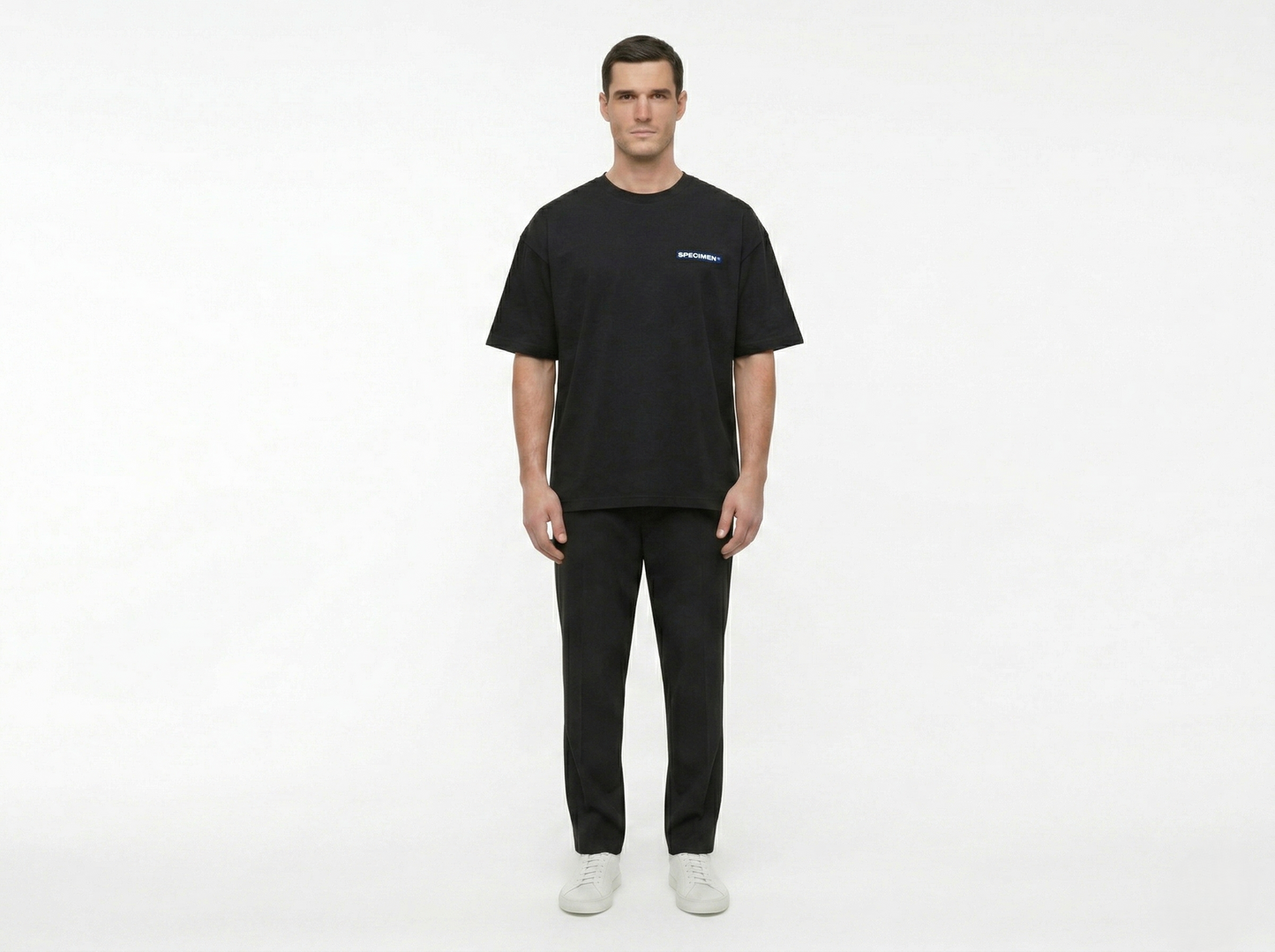 Half Show Diagonal Tee