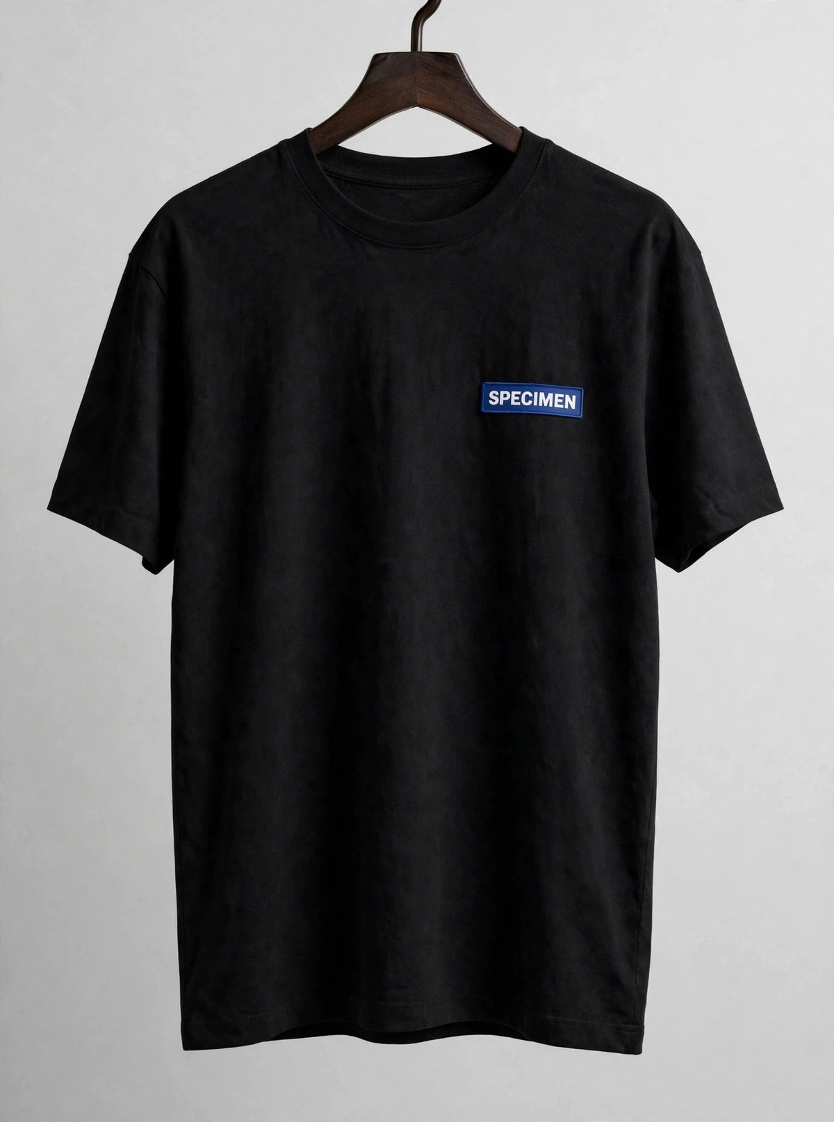 Half Show Diagonal Tee front on hanger