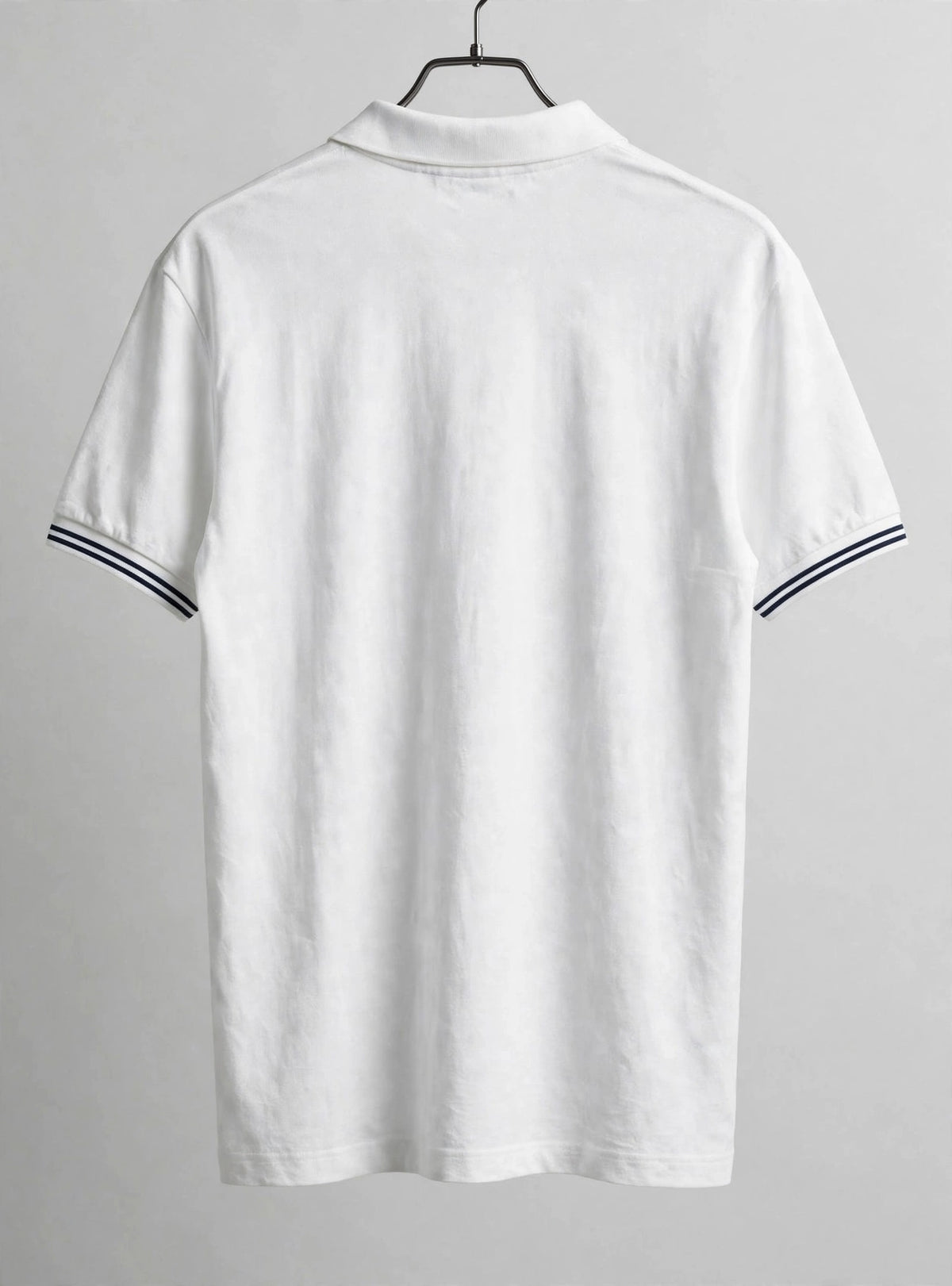 Slim Fit Polo white hanger back